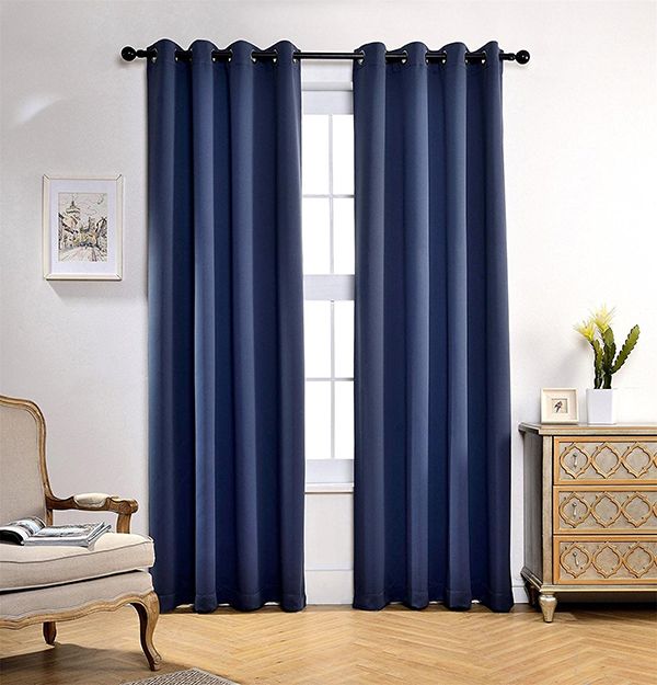 Best Insulated Blackout Curtains | Apartment Therapy For Edward Moroccan Pattern Room Darkening Curtain Panel Pairs (View 21 of 25)