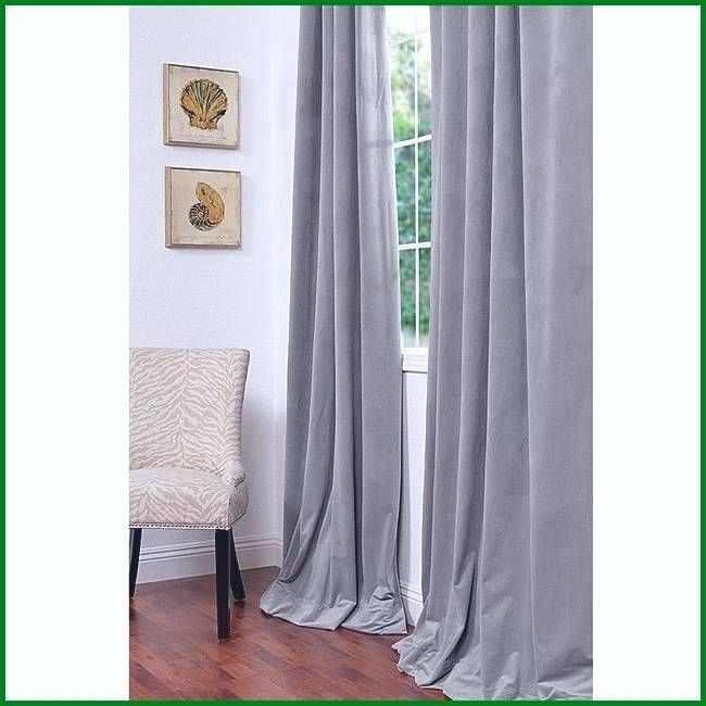 Best Price Curtains Buy Signature Silver Grey Blackout Within Signature Blackout Velvet Curtains (View 24 of 25)