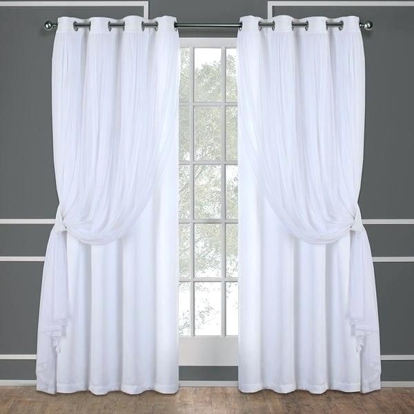 Best Thermal Curtains Home Layered Curtain Panel Pair With Intended For Grommet Top Thermal Insulated Blackout Curtain Panel Pairs (View 12 of 25)