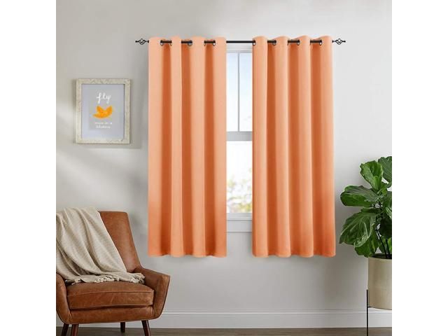 Blackout Curtains For Bedroom Triple Weave Room Darkening Curtain Panels  For Kids Room Thermal Insulated Living Room Drapes, Grommet Top, 1 Pair, Throughout Thermal Woven Blackout Grommet Top Curtain Panel Pairs (View 14 of 25)