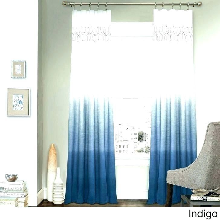 Blue Ombre Curtains – Comesonlus Throughout Ombre Embroidery Curtain Panels (View 1 of 25)