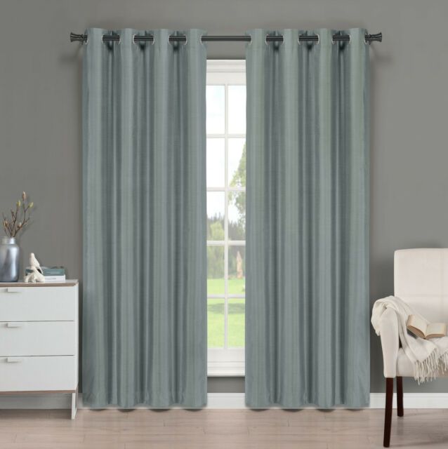Brielle Fortune Faux Dupioni Silk Lined Curtain Panel Pertaining To Softline Trenton Grommet Top Curtain Panels (View 14 of 25)