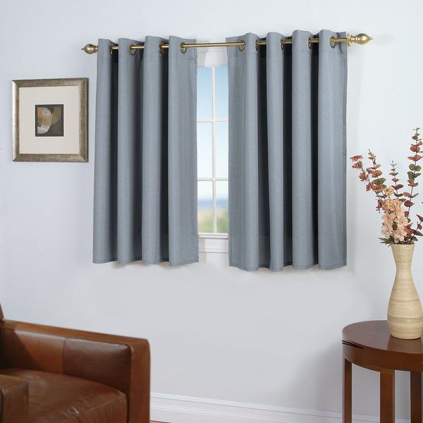 Buy Blue Copper Grove Curtains & Drapes Online At Overstock Inside Copper Grove Speedwell Grommet Window Curtain Panels (View 6 of 25)