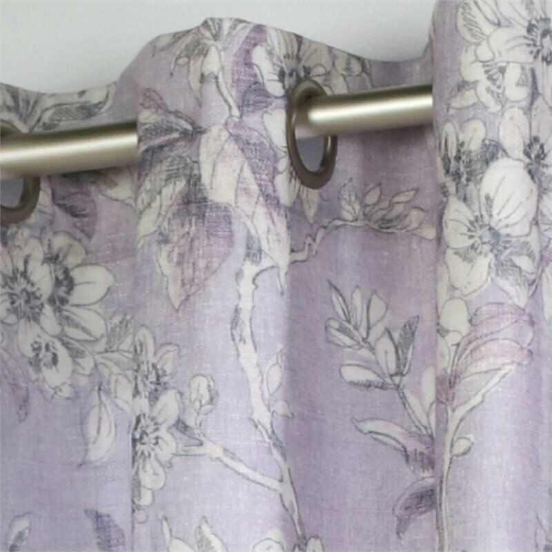 Commonwealth Caldwell 63" Grommet Curtain Panel In Purple Within Caldwell Curtain Panel Pairs (View 15 of 25)