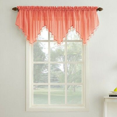 Coral Window Valance – Avalon Master (View 25 of 25)