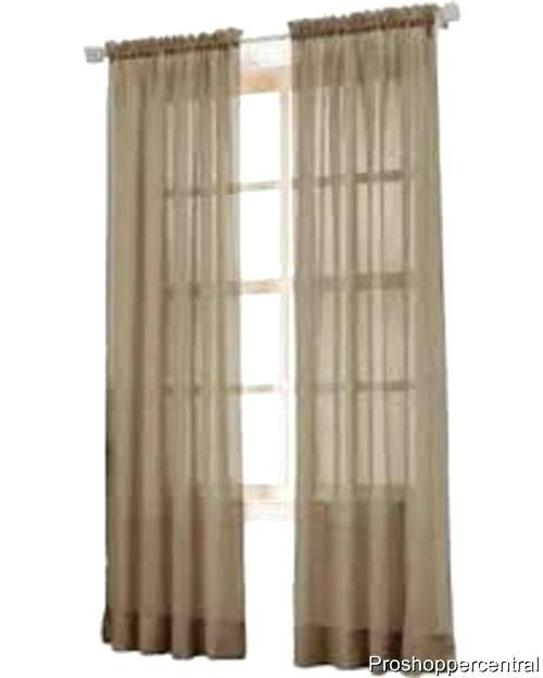Crushed Voile Curtain Panels – Perledelsalento With Erica Sheer Crushed Voile Single Curtain Panels (View 24 of 25)