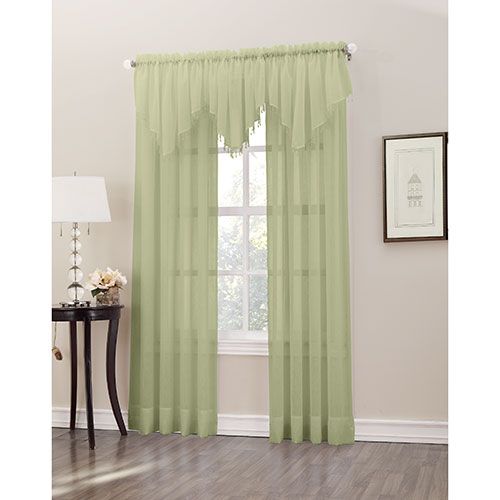 Crushed Voile Sheer Curtains Black – Window Curtains & Drapes Pertaining To Erica Sheer Crushed Voile Single Curtain Panels (View 13 of 25)