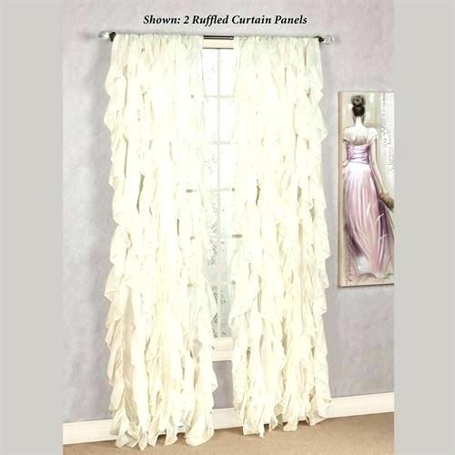 Crushed Voile Sheer Curtains – Home Models In Erica Sheer Crushed Voile Single Curtain Panels (View 25 of 25)