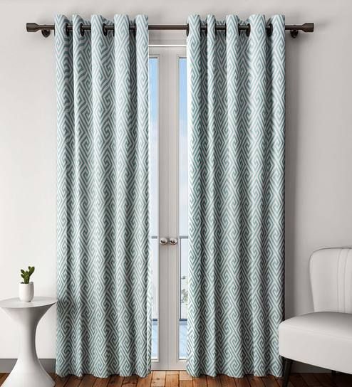 Curtains And Home Decor Inc Inside Primebeau Geometric Pattern Blackout Curtain Pairs (View 4 of 25)