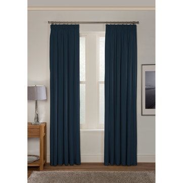 Curtains & Curtain Panels | Plain Curtains | La Redoute Throughout Luxury Collection Faux Leather Blackout Single Curtain Panels (View 9 of 25)