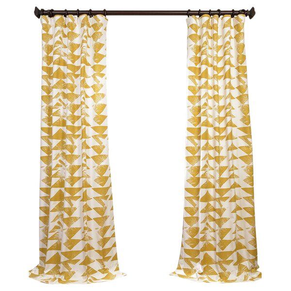 Curtains & Drapes With Regard To Ikat Blue Printed Cotton Curtain Panels (View 6 of 25)