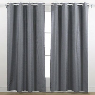 Deconovo Soft Grommet Top Thermal Insulated Blackout Curtain, 52X63 Inch 1  Pair | Ebay Within Thermal Insulated Blackout Curtain Pairs (View 12 of 25)