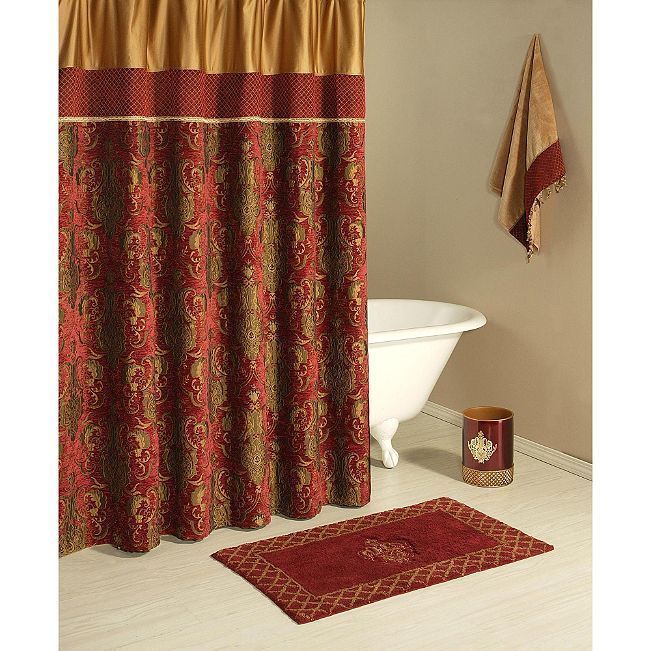 Details About New Victoria Classics Austin Fabric Shower Pertaining To Elegant Comfort Luxury Penelopie Jacquard Window Curtain Panel Pairs (View 23 of 25)