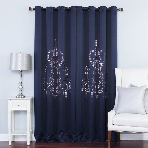Draped Chandelier | Wayfair With Regard To Ladonna Rod Pocket Solid Semi Sheer Window Curtain Panels (View 12 of 25)