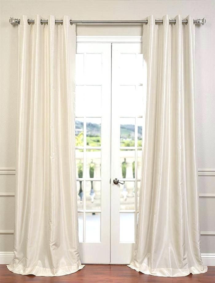 Dupioni Silk Drapes – Doctorencasa Intended For True Blackout Vintage Textured Faux Silk Curtain Panels (View 20 of 25)