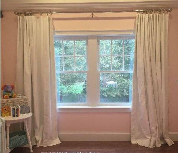 Dyed Solid Curtains, 16 Colors,canvas Duck,10 Oz Cotton Curtains,pair  Drapery Panels,24" Wide,52" Wide,valance With Solid Cotton Curtain Panels (View 13 of 25)