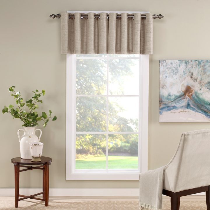 Eclipse Newport Thermalayer Blackout Window Valance With Eclipse Newport Blackout Curtain Panels (View 4 of 25)