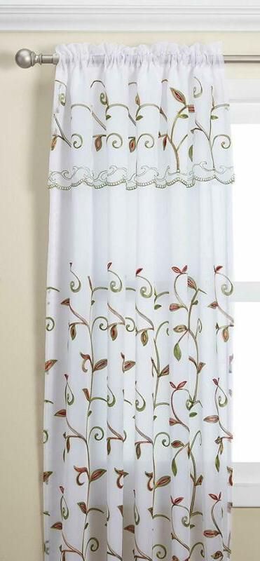 Elegant Comfort Luxury Curtain/window Pa In Elegant Comfort Window Sheer Curtain Panel Pairs (View 21 of 25)