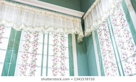 Embroidery Curtains Images, Stock Photos & Vectors With Regard To Lambrequin Boho Paisley Cotton Curtain Panels (View 19 of 25)
