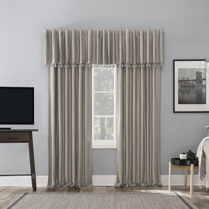 Evelina Faux Dupioni Silk Extreme Solid Max Blackout Thermal Tab Top Single  Curtain Panel Throughout Evelina Faux Dupioni Silk Extreme Blackout Back Tab Curtain Panels (View 2 of 25)