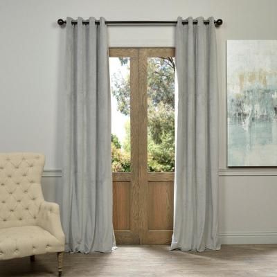 Exclusive Fabrics & Furnishings Blackout Signature Natural With Signature Blackout Velvet Curtains (View 7 of 25)
