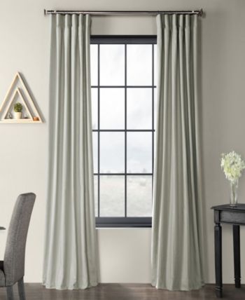 Exclusive Fabrics & Furnishings Solid Country Cotton 50" X With Regard To The Gray Barn Kind Koala Curtain Panel Pairs (View 4 of 25)