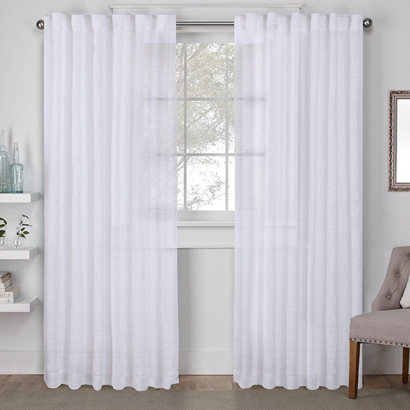 Exclusive Home Bella Window Curtain Panel Pair – Eh8275 01 2 Inside Elrene Aurora Kids Room Darkening Layered Sheer Curtains (View 7 of 25)