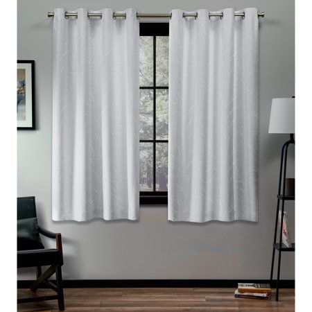 Exclusive Home Curtains 2 Pack Kilberry Woven Blackout In Eclipse Trevi Blackout Grommet Window Curtain Panels (View 12 of 25)