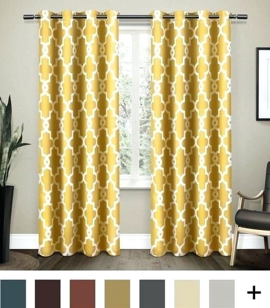 Exclusive Home Curtains – Christkirk With Forest Hill Woven Blackout Grommet Top Curtain Panel Pairs (View 23 of 25)