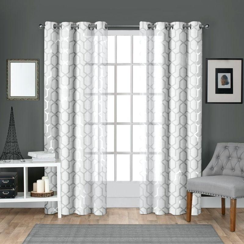 Exclusive Home Curtains – Plataformamovimientosocial Within Baroque Linen Grommet Top Curtain Panel Pairs (View 9 of 25)