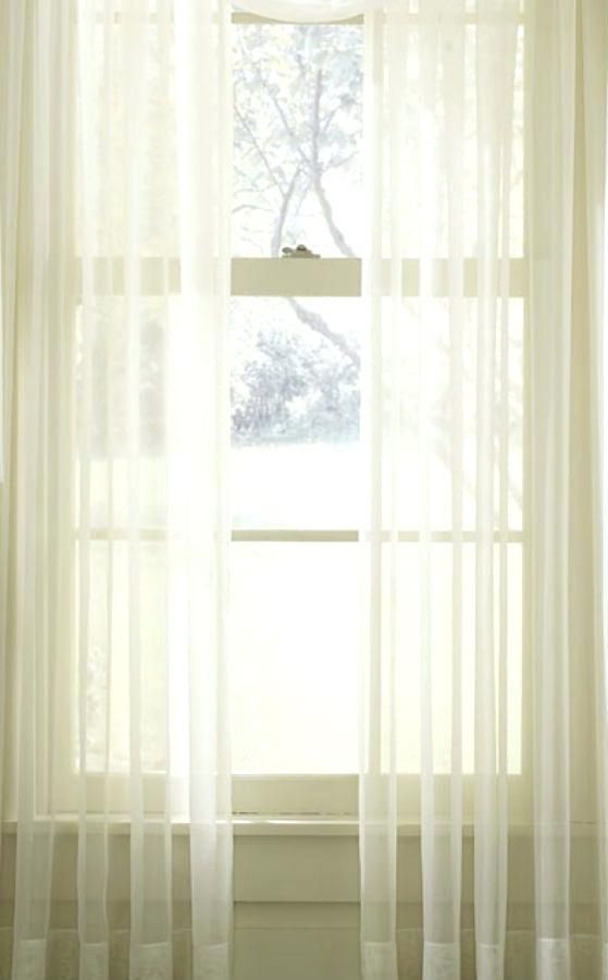 Extra Wide Sheer Curtains – Jelajah In Extra Wide White Voile Sheer Curtain Panels (View 25 of 25)