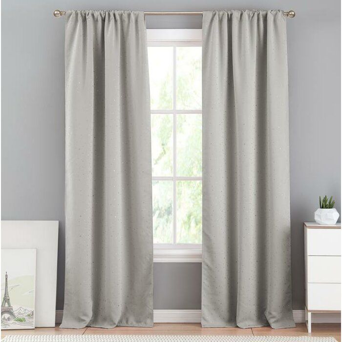 Faul Solid Blackout Thermal Rod Pocket Panel Pair Within Thermal Rod Pocket Blackout Curtain Panel Pairs (View 10 of 25)