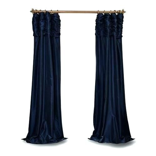 Faux Silk Taffeta Curtains – Sevenseasindia (View 19 of 25)