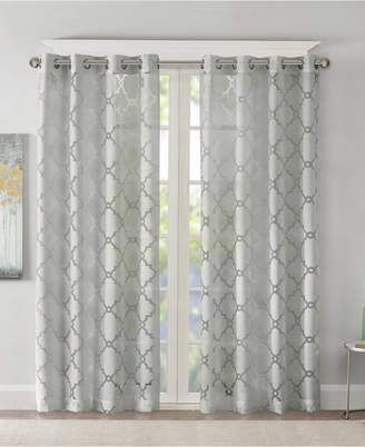 Fretwork Panels – Shopstyle With Essentials Almaden Fretwork Printed Grommet Top Curtain Panel Pairs (View 9 of 25)