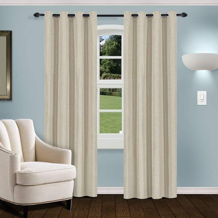 Gracie Oaks Lamkin Blackout Thermal Grommet Panel Pair For Solid Thermal Insulated Blackout Curtain Panel Pairs (View 20 of 25)