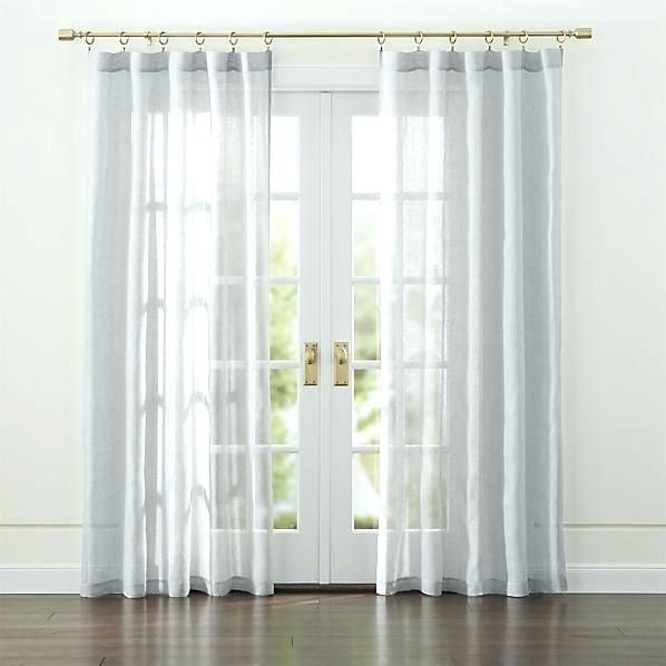 Grey Grommet Curtains Home Oxford Sateen Woven Blackout Top With Regard To Oxford Sateen Woven Blackout Grommet Top Curtain Panel Pairs (View 16 of 25)