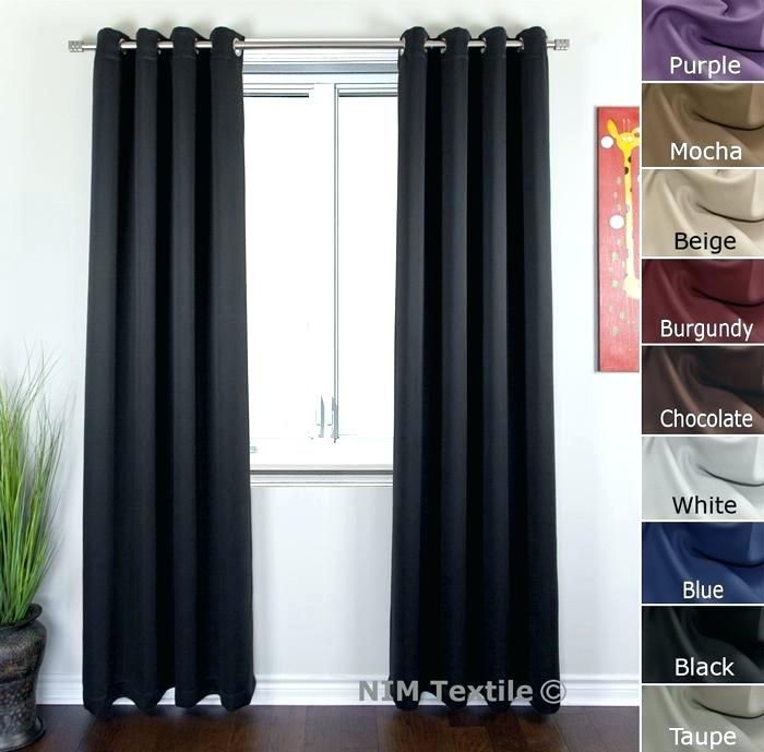Gromet Panel – Joshpetersen With Regard To Luxury Collection Faux Leather Blackout Single Curtain Panels (View 19 of 25)