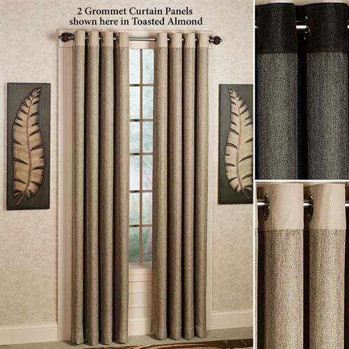 Harrison Grommet Curtain Panel In Grommet Curtain Panels (View 5 of 25)