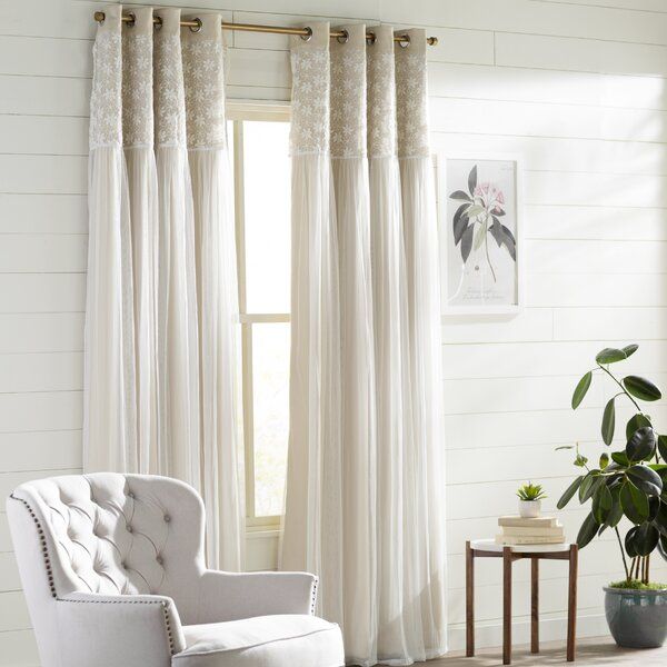 Heavy Lace Curtains | Wayfair In Luxurious Old World Style Lace Window Curtain Panels (View 20 of 25)