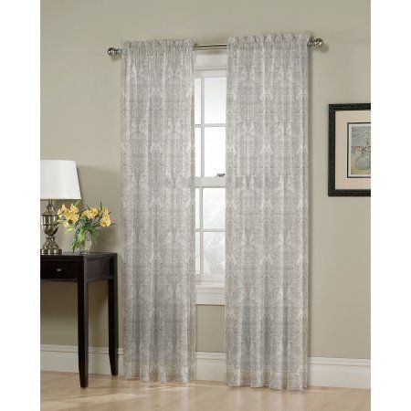 Home | Products | Panel Curtains, Curtains, Drapes Curtains For Pastel Damask Printed Room Darkening Grommet Window Curtain Panel Pairs (View 18 of 25)