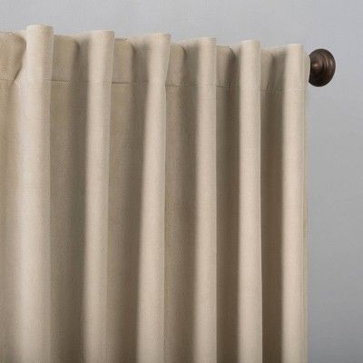 I Love This Incredible Photo #drapes In 2019 | Drapes Inside Evelina Faux Dupioni Silk Extreme Blackout Back Tab Curtain Panels (View 22 of 25)