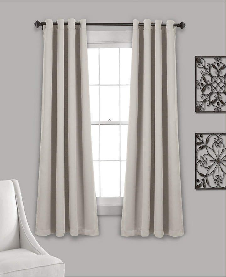 Insulated Grommet Blackout Curtain Panels Pair Set, 63" X 52" Pertaining To Cynthia Jacobean Room Darkening Curtain Panel Pairs (View 25 of 25)
