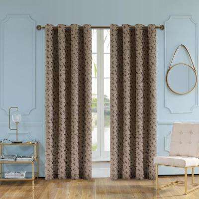 Jacquard – Blackout Curtains – Curtains & Drapes – The Home With Regard To Elrene Mia Jacquard Blackout Curtain Panels (View 21 of 25)