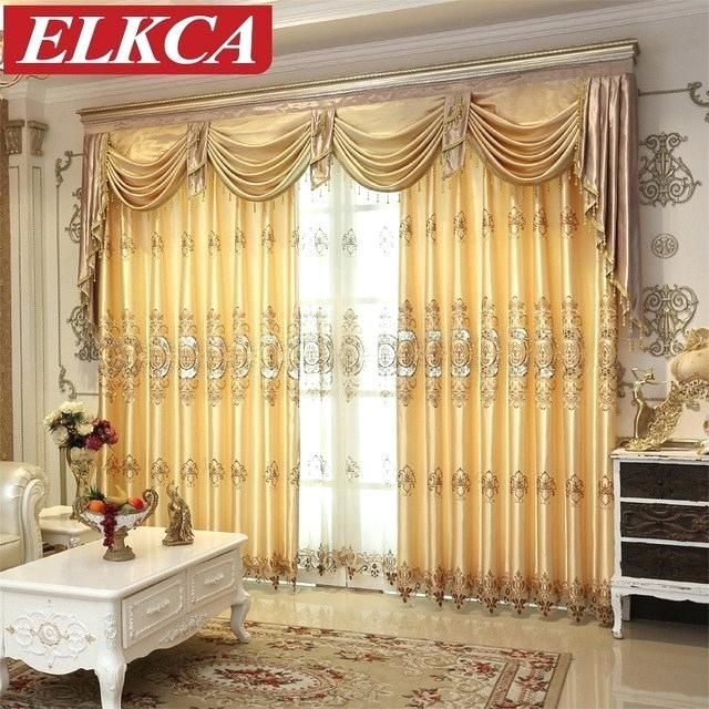 Lace Curtains Intended For Luxurious Old World Style Lace Window Curtain Panels (View 17 of 25)