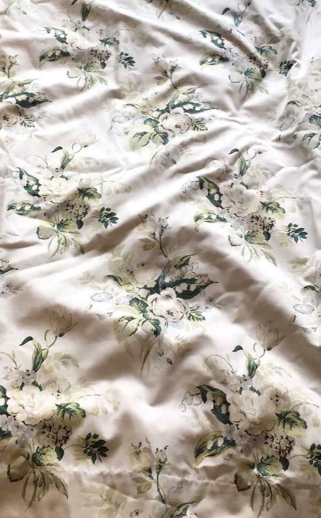 Large Laura Ashley Thick Fully Lined Blackout Curtains *winter Lily Print*  | In Westminster, London | Gumtree In London Blackout Panel Pair (View 13 of 25)
