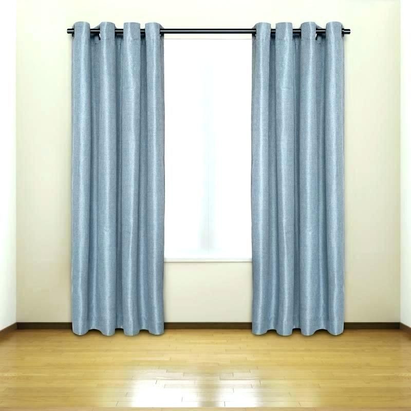 Length Curtains Inch Solid Thermal Blackout 54 Long Home And Regarding Solid Insulated Thermal Blackout Long Length Curtain Panel Pairs (View 10 of 25)