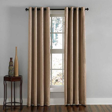 Lenox Grommet Top Curtain Panel | Products | Pinterest In Easton Thermal Woven Blackout Grommet Top Curtain Panel Pairs (View 24 of 25)