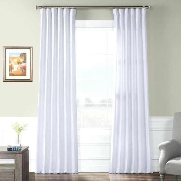 Lined Linen Curtains – Zanmedia (View 11 of 25)