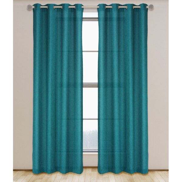 Linen Look Drapes | Wayfair Within London Blackout Panel Pair (View 25 of 25)