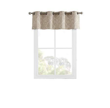 Linenzone Evelyn – Embossed Thermal Weaved Blackout Curtains Throughout Embossed Thermal Weaved Blackout Grommet Drapery Curtains (View 10 of 25)